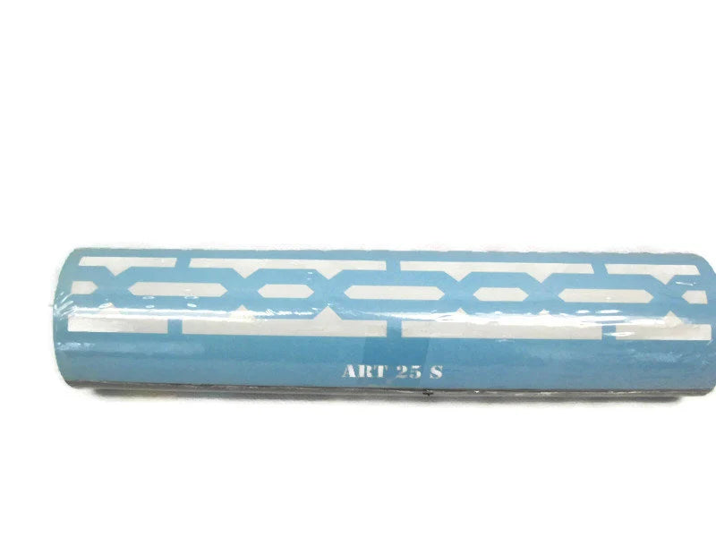 Maxisten Collection Extra Large Border Reusable Stencil 21x90cm #25--Bonus Stencil brush included