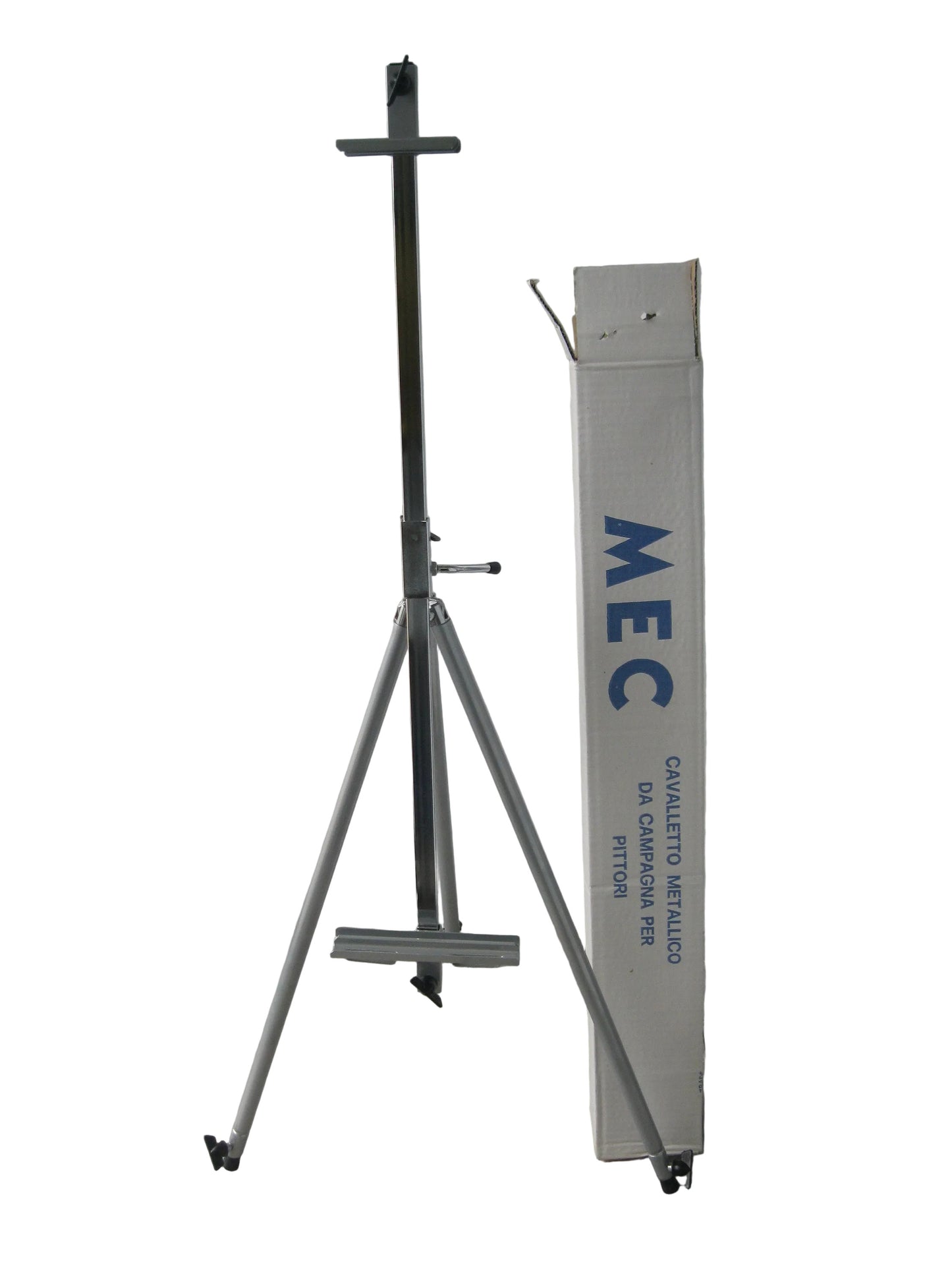 APA Portable Plein Air Folding Metal Easel, ,with adjustable pole (Made in Italy)