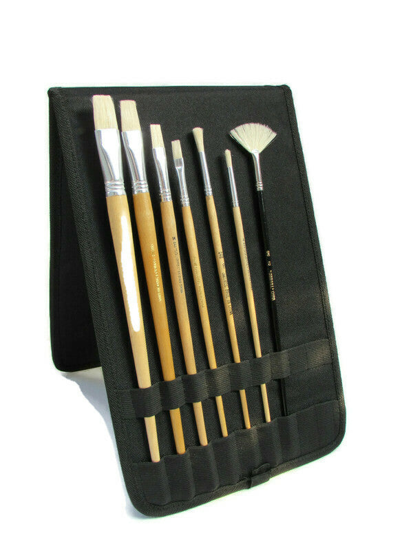 Artist Paint Brush holder for long handles  Artist brush case