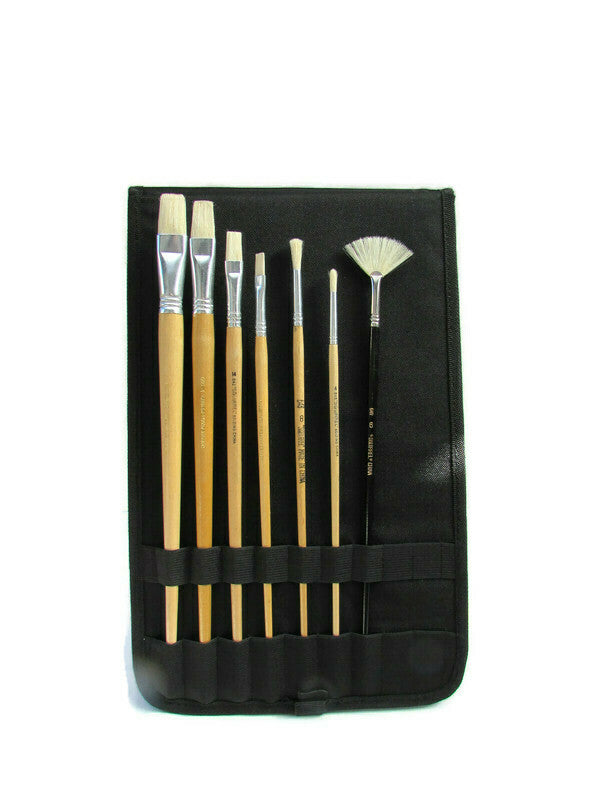 Artist Paint Brush holder for long handles  Artist brush case