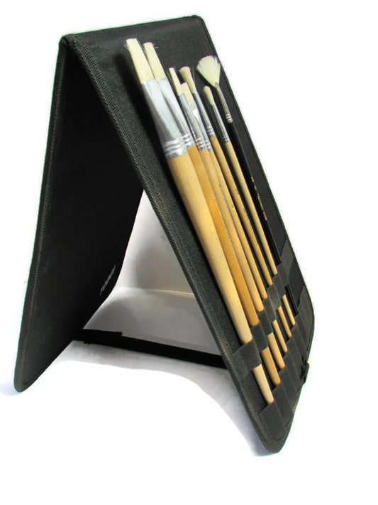 Artist Paint Brush holder for long handles  Artist brush case