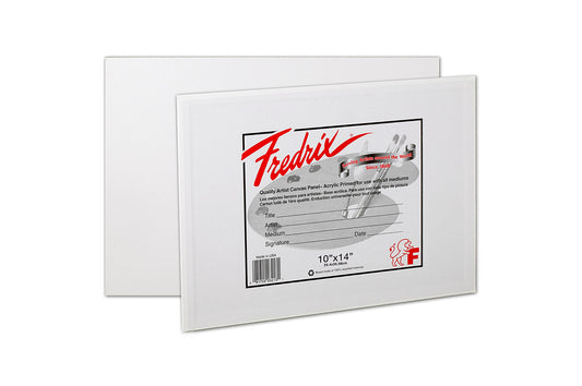 12 Toile cartonnée FREDRIX  8''x10''