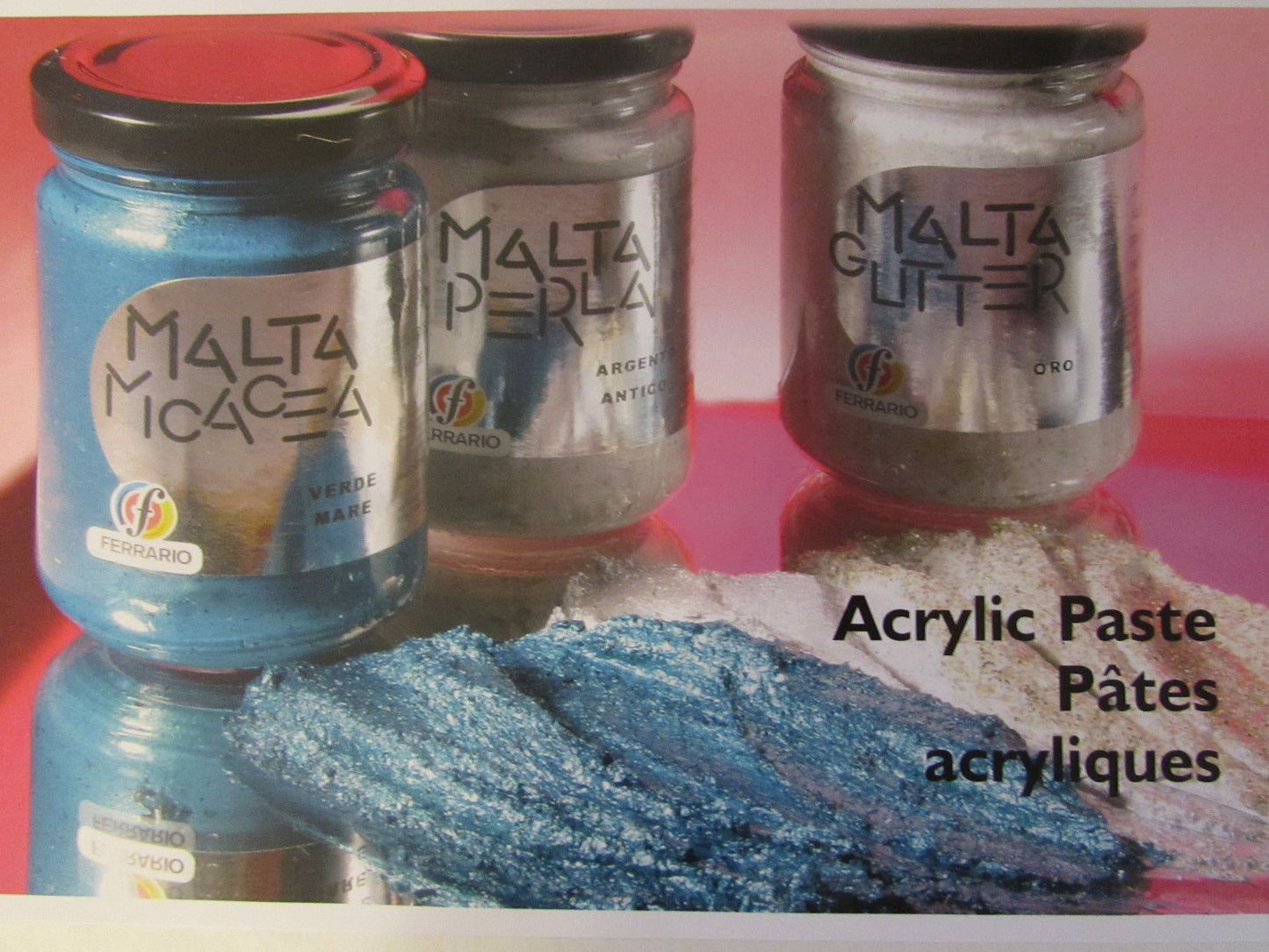 Ferrario Acrylic Paste MALTA for layers and effects 150ml