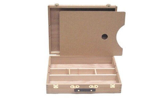 Artist Sketch Box with wooden palette