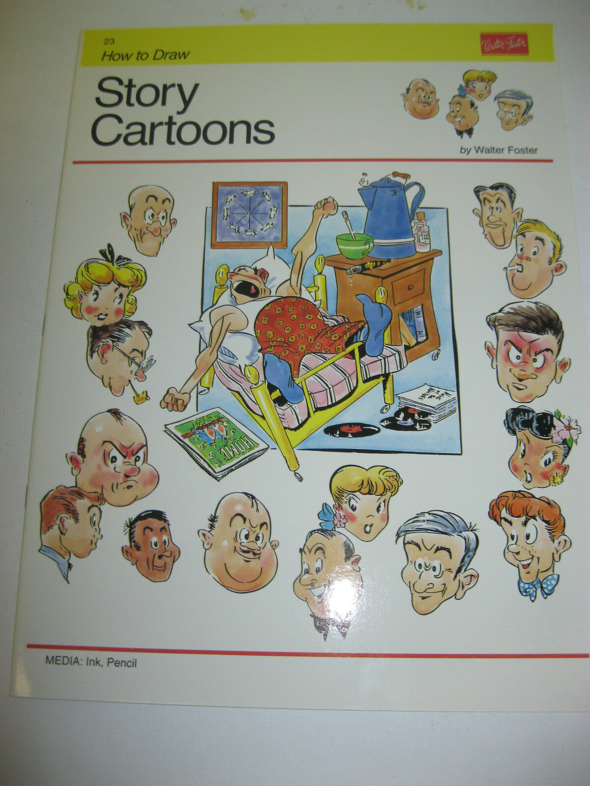 Walter Foster How To Draw Story Cartoons #23,