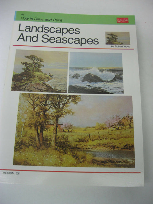 Walter Foster Art Books How to Draw and Paint Landscapes and Seascapes #66