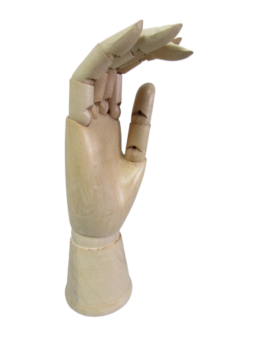 Artist Wooden Female Right Hand Art Mannequin-manikin--for drawing Jewellery Display Ring Display and more!