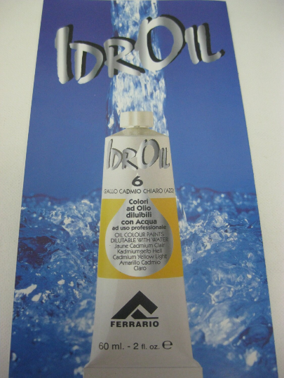 Ferrario IDROIL Professional Artist Quality Water-Soluble Oil Colours ---60ml Tube