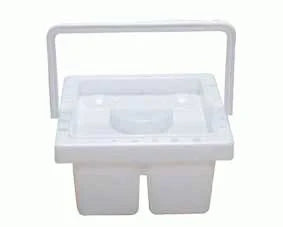 Artist Plastic brush washer with cover