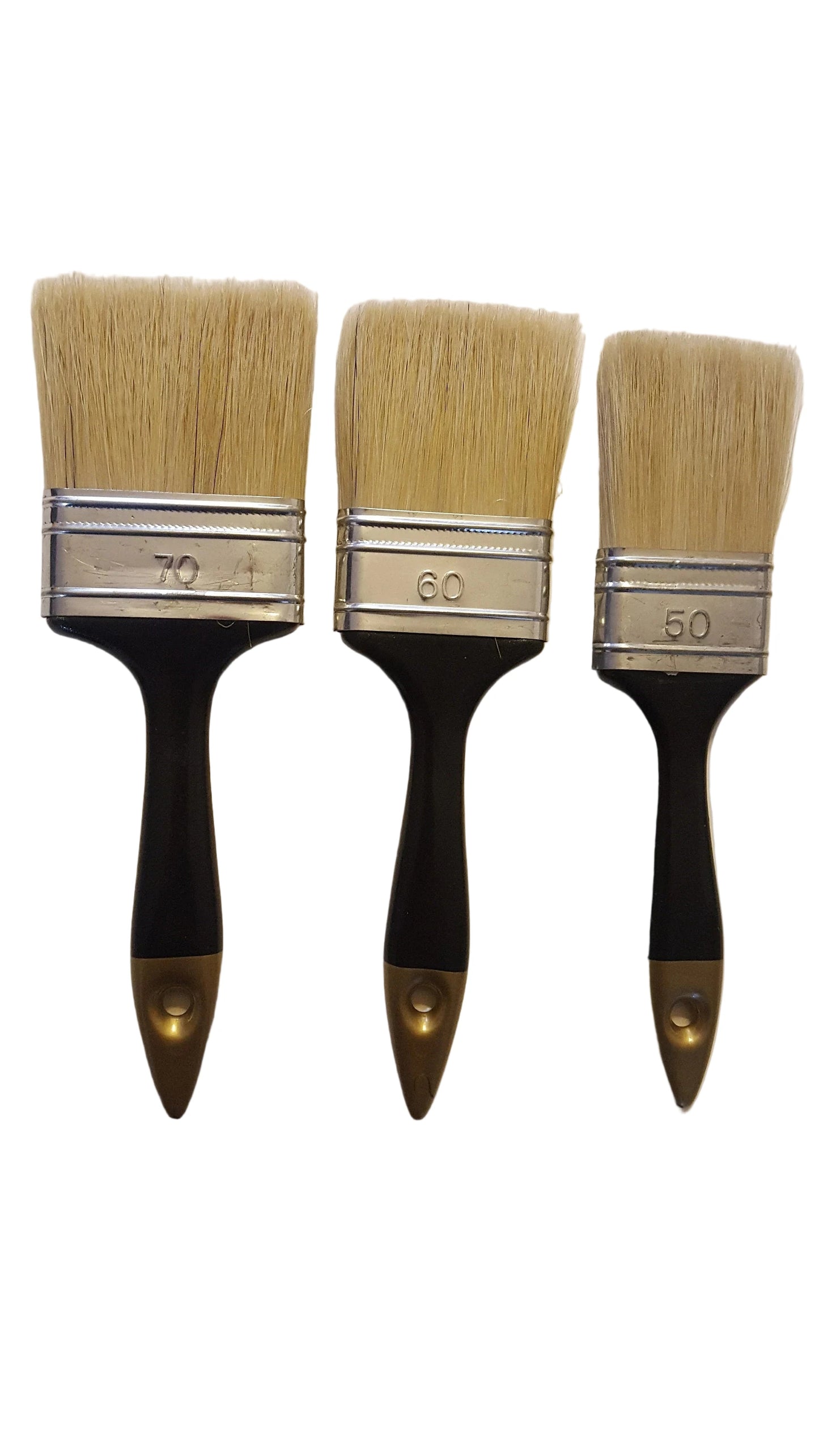 Pinceau à peinture en poils de soie Tobgi pour vernis/fond/gesso