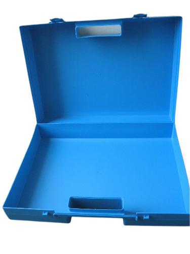 Plastic Carrying Case --Artist Case  --Briefcase -Storage Box- Please choose your color RED-BLUE-BLACK-170/42