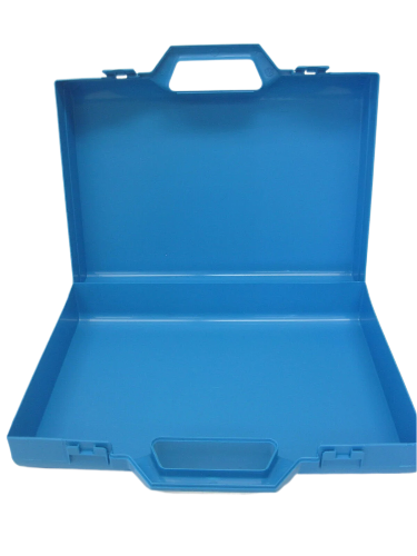 Plastic Carrying Case --Artist Case  --Briefcase -Storage Box- Please choose your color  Blue -Red-Black -170/40