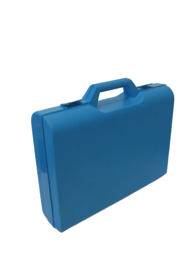 Plastic Carrying Case --Artist Case  --Briefcase -Storage Box- Please choose your color  Blue -Red-Black -170/40