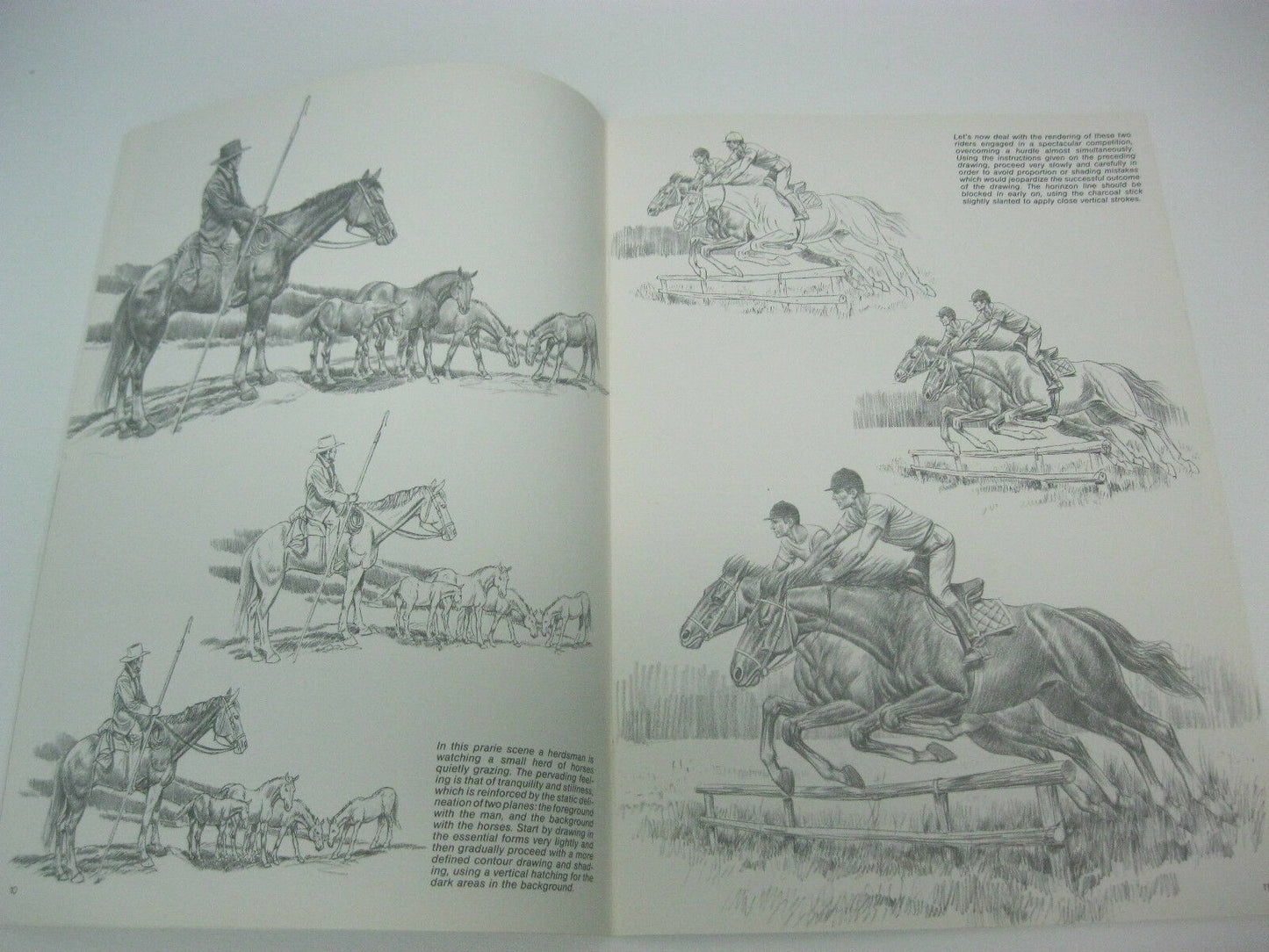 Leonardo Collection Art book  Let Us Paint Horses And Man #11--Published by Vinciana