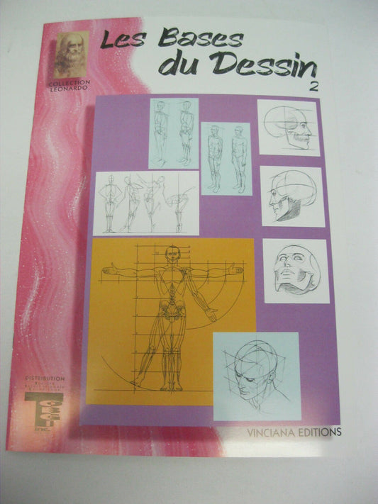 Collection Leonardo Vinciana Editions Les Bases Du Dessin Vol #2