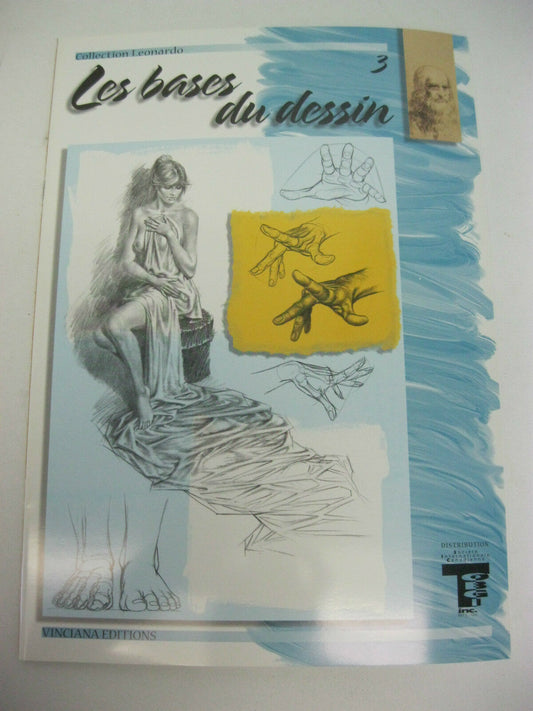 Collection Leonardo Vinciana Editions Les Bases Du Dessin Vol #3