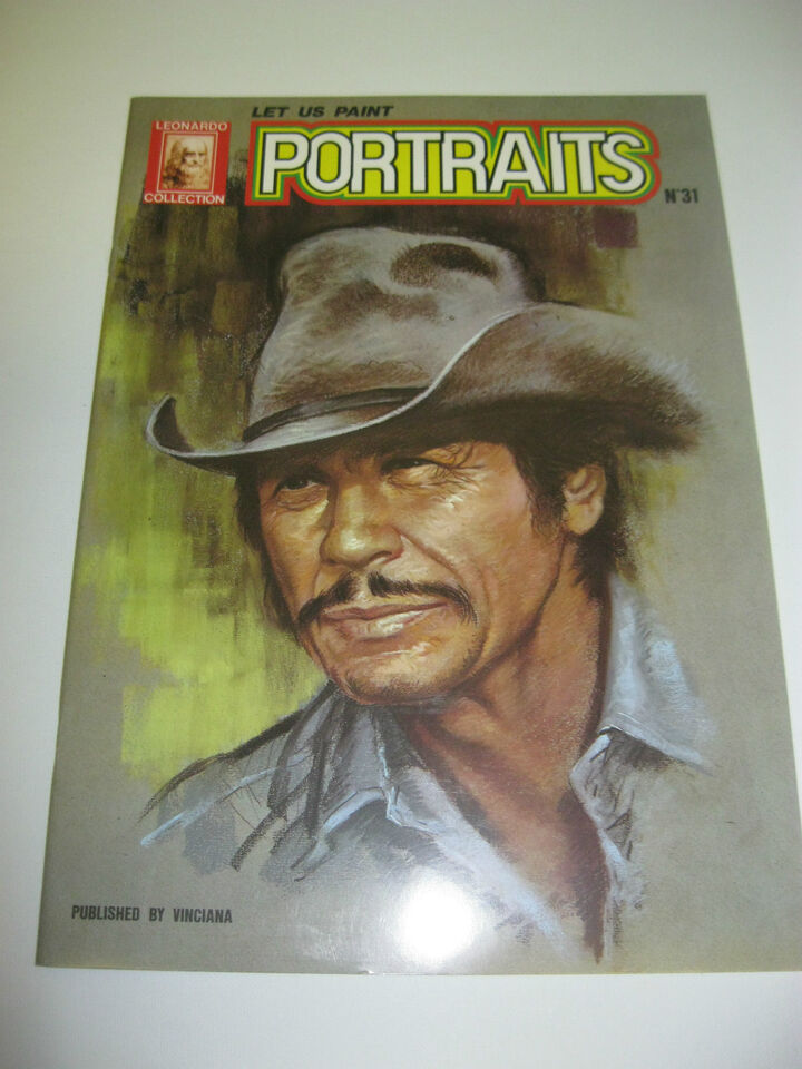 Leonardo Collection Art book  Let Us Paint Portraits #31--Published by Vinciana