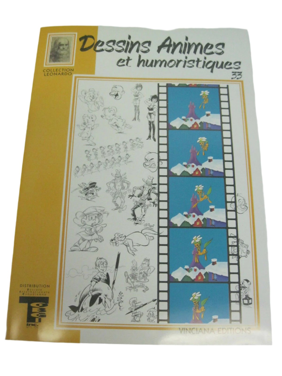 Collection Leonardo Vinciana Editions Dessins Animes Et Humoristiques #33