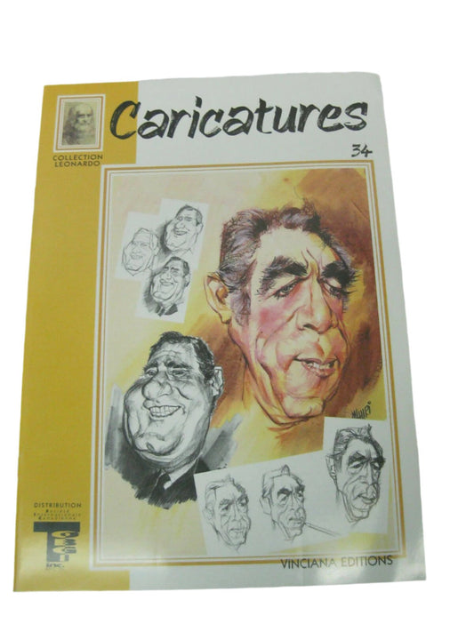 Collection Leonardo Vinciana Editions  Caricatures #34