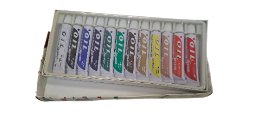 Artist Oil Paint Set 12 Tubes--12ml