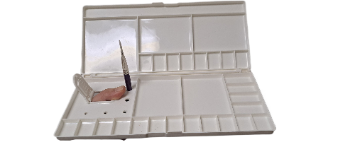 Watercolor Plastic Folding painting Palette