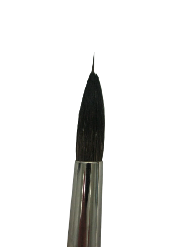 Artist Quality Watercolor Liner Brush with inlaid needle sharp tip # 7