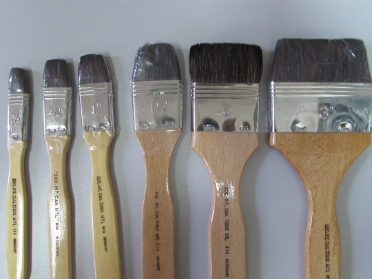 Artist High Quality Varnish Mottler Brush