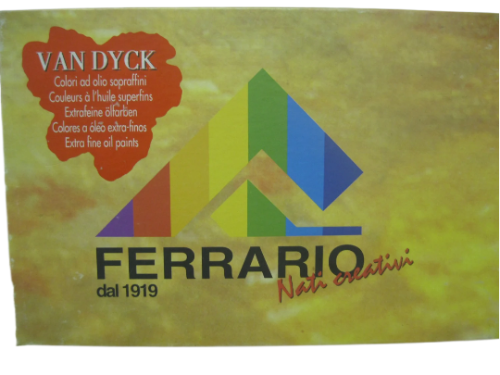 Ferrario Van Dyck Oil Color Paint Set Artist Quality----(Made in Italy)